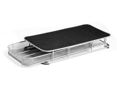 Kaffeekapselhalter aus Chromdraht mit Matte Maschinenhalter weich