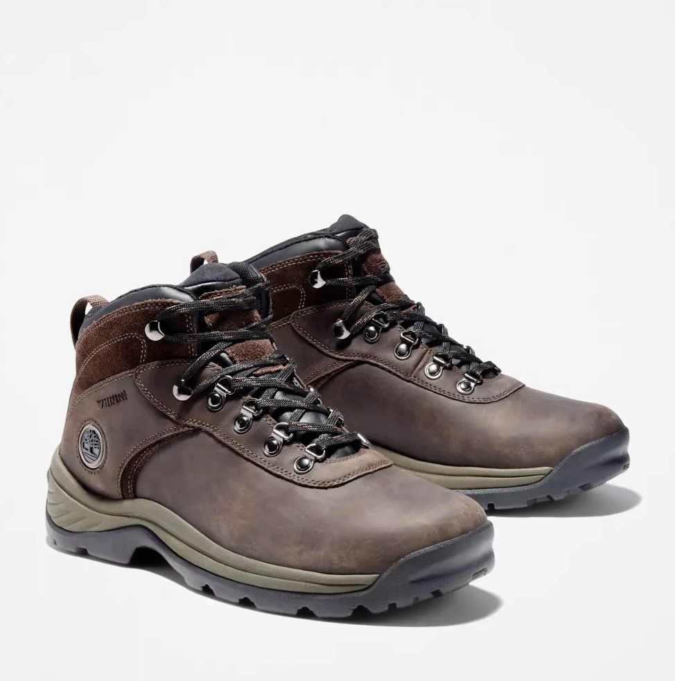 NIB Timberland Men's Flume Trail Fully Waterproof Mid Hiking Boots