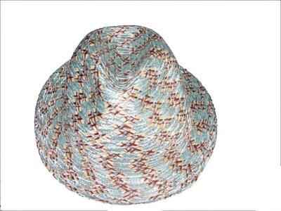 Authentic Kangol Baobab Braided Trilby Straw cap hat - Sky Blue
