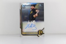 2022 TOPPS CHROME PITTSBURGH PIRATES AUTO MICHAEL BURROWS #CPA-MB (BS2)