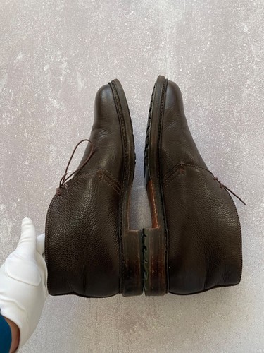 Alden Chukka Brown Leather Boots Made in USA Men's 11 1/2 - Picture 4 of 24