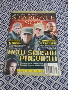 Stargate Magazine SG1 Atlantis #05 July 2005 Amanda Tapping RDA Shanks Judge