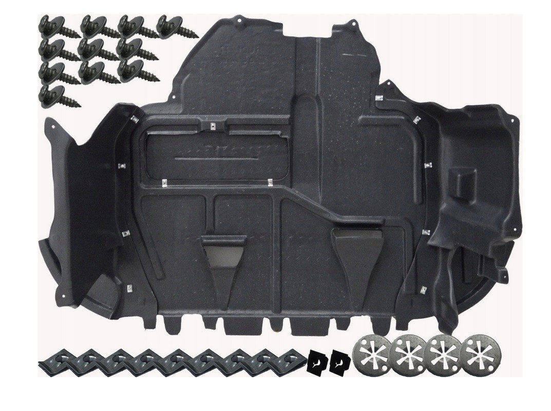 Cache sous moteur pour TT 98-06 pour remplacer un carénage cassé au contrôle technique