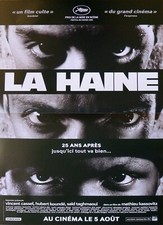 LA HAINE / THE HATE - KASSOVITZ - 25TH ANNIVERSARY ORIGINAL FRENCH MOVIE POSTER