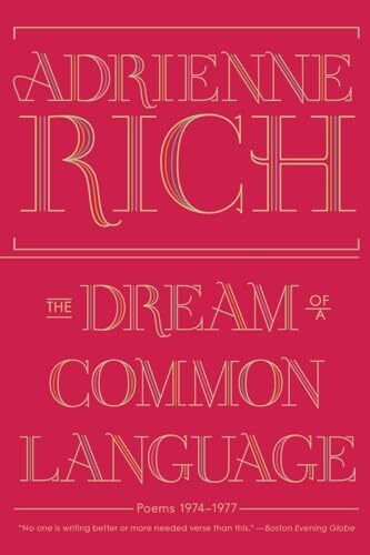 The Dream of a Common Language: Poems 1974-1977 by Adrienne Rich NEW - Image 5