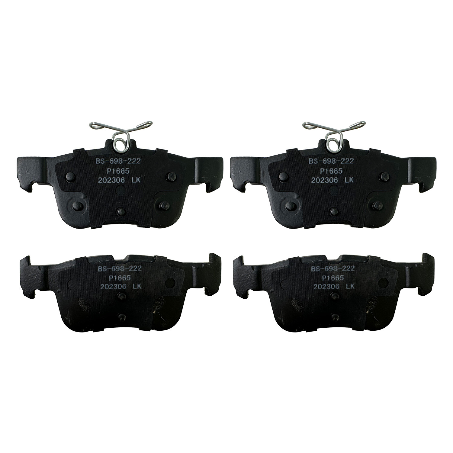 Rear Ceramic Brake Pads for Ford Fusion Escape Edge Lincoln MKX MKZ Continental