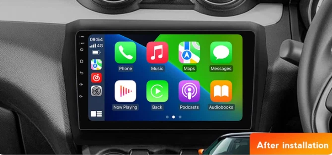 Autoradio Android per Suzuki Swift 2017+ -Octacore 4GB 64GB -Carplay  Telecamera - Immagine 4 di 4