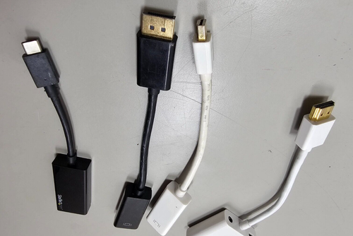 Juego De Adaptadores De Video, HDMI A VGA/Displayport/USBC/Mini Displayport - Imagen 3 de 3