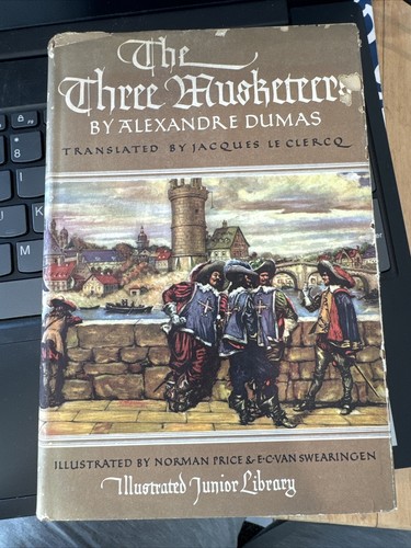 The Three Musketeers By Andre Dumas Thrushwood Book HBDJ 1950 - 第 1/2 張圖片
