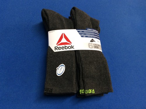 Men's socks, Reebok Pro-Series, ankle, low cut, or no show, black or white, 6 pk - Picture 37 of 48