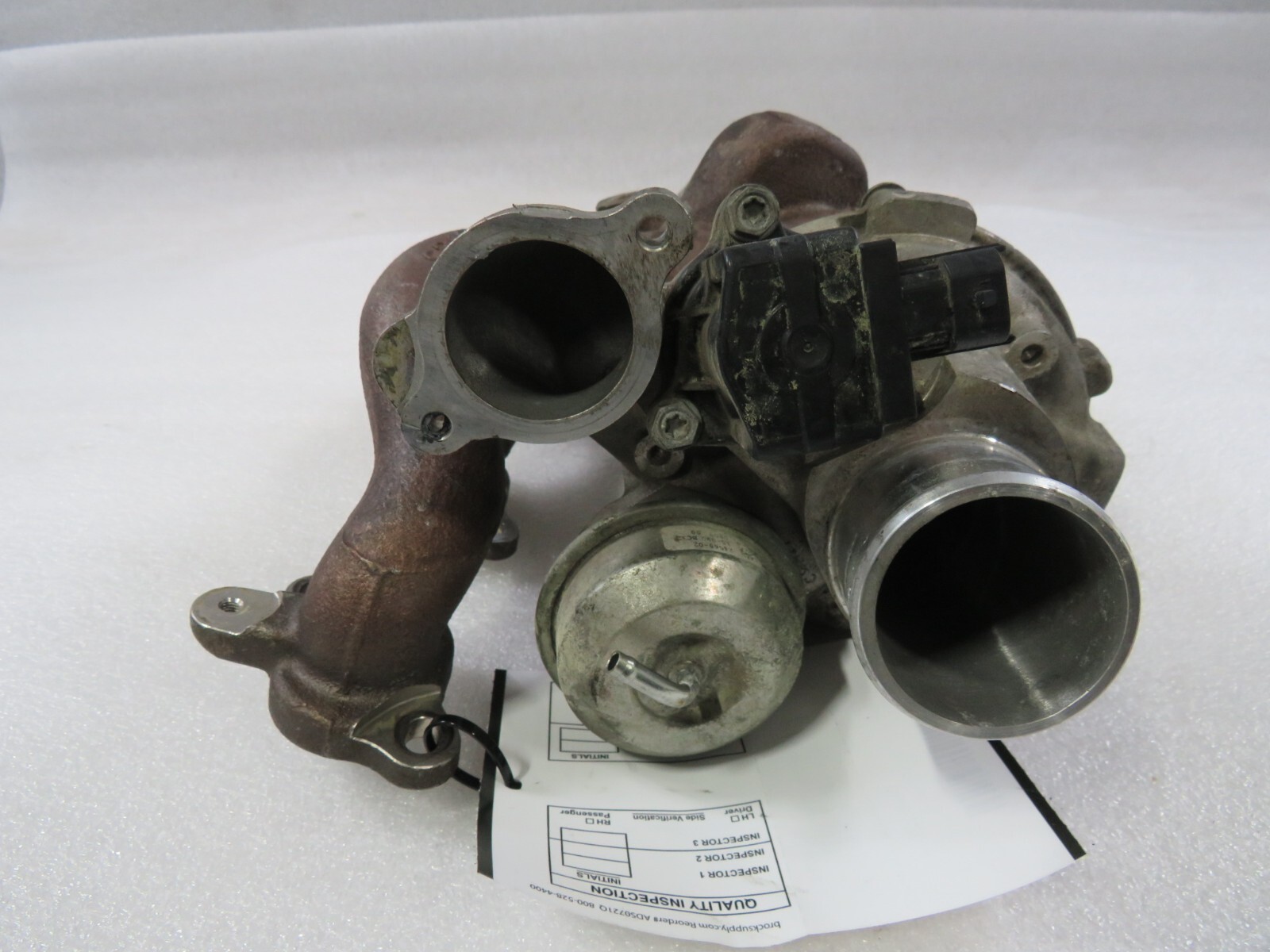 Maserati Quattroporte, Ghibli, LH, Exhaust Manifold w/ Turbo, Used, P/N 297712