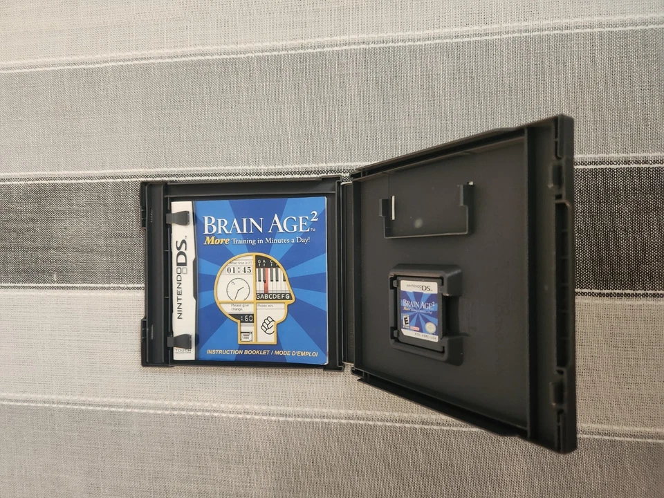 Brain Age 2 Nintendo DS Game With Case 2007 - Image 3 of 3