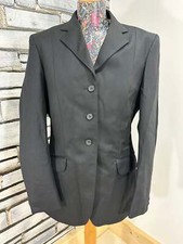 Mears Middleweight Size 34 Ladies Hunt Coat - Black