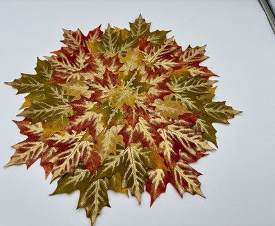 Pier One Imports Autumn Die- Cut Layered Autumn Leaf Placemats Set Of 4,