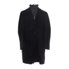 J. Philipp, Mantel, Herren, Größe: 52, Schwarz, Polyamid/Polyester/Wolle #P1U