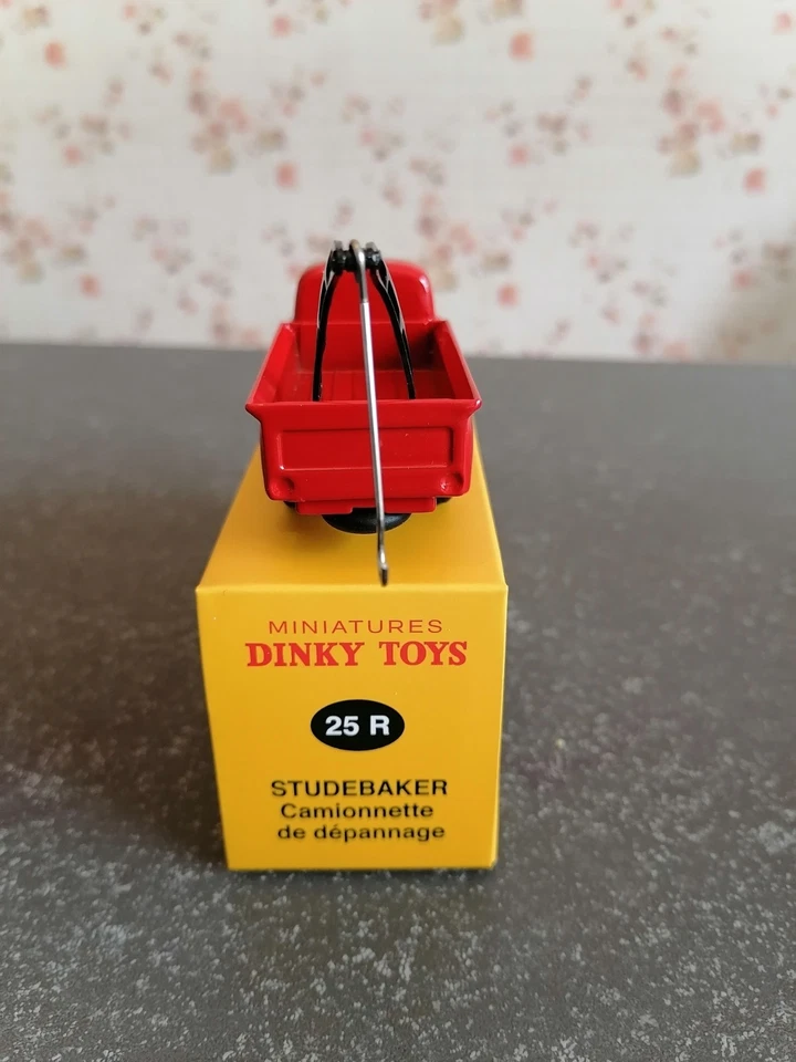 DINKY TOYS n° 25 R - STUDEBAKER Camionnette de dépannage : Editions Atlas - Photo 4/4