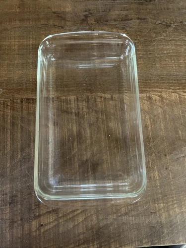 Vintage 50's era PYREX #231  10" X 6" Clear Glass Baking Dish, Made In USA
