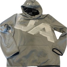 UA Under Armor Is Hoodie Youth Size YL Gray