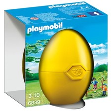 Image of Playmobil Gift Egg Family Fun Tightrope Walker 6839 with 2 Figures for Ages 3+