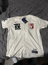 Corey Seager Men Texas Rangers Nike City Connect Elite Authentic Vapor Jersey 40