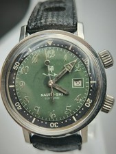 Rare LIP NAUTIC -SKI cadran VERT