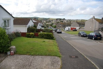 Foto A3 Wheal Rose, Porthleven Penrose Hill Teil der Wohnsiedlungen c2014
