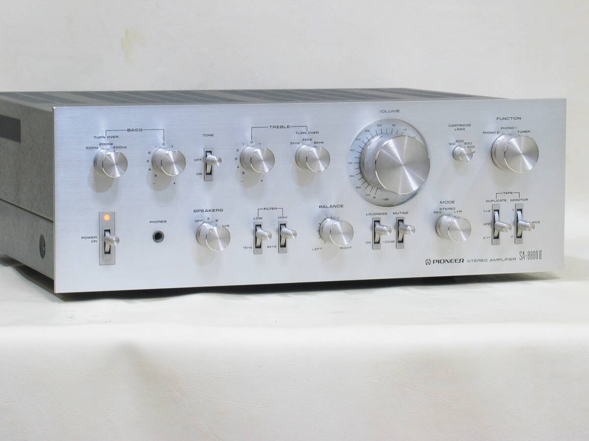 パイオニアステレオアンプSA-8800 Pioneer SA-8800 Stereo Integrated Amplifie Hi-Fi Pre-Main
