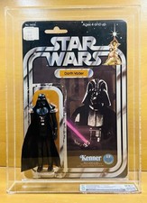 1977 Star Wars CAS 85  GOLD  LOOSE  DARTH VADER  Displayed wCardBack wCOA AFA