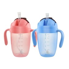 Adult Sippy Cup with Handles for Elderly Patient Healthcare Microliter Care Cup