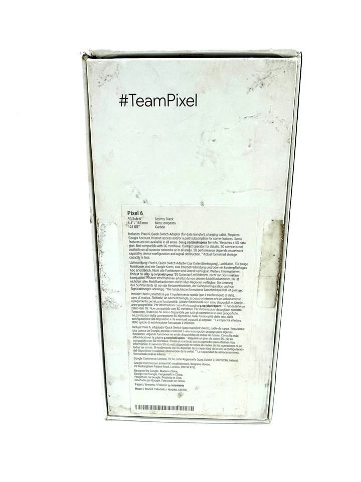 Google Pixel 6 128 GB Smartphone ohne Simlock - Werkeinstellungen - Bild 2 von 4