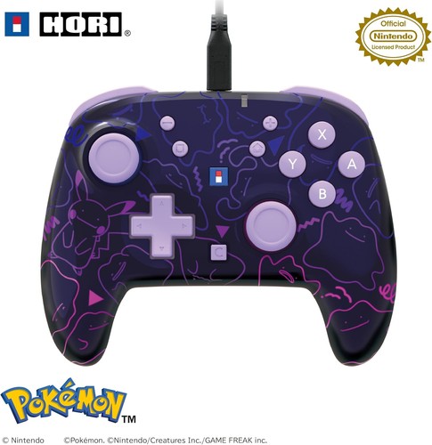 HORI Wired Controller TURBO Pokemon Ditto Edition for Nintendo Switch 2 New