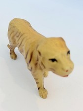 Vintage Made in USA Celluloid Tiger Toy Rattle