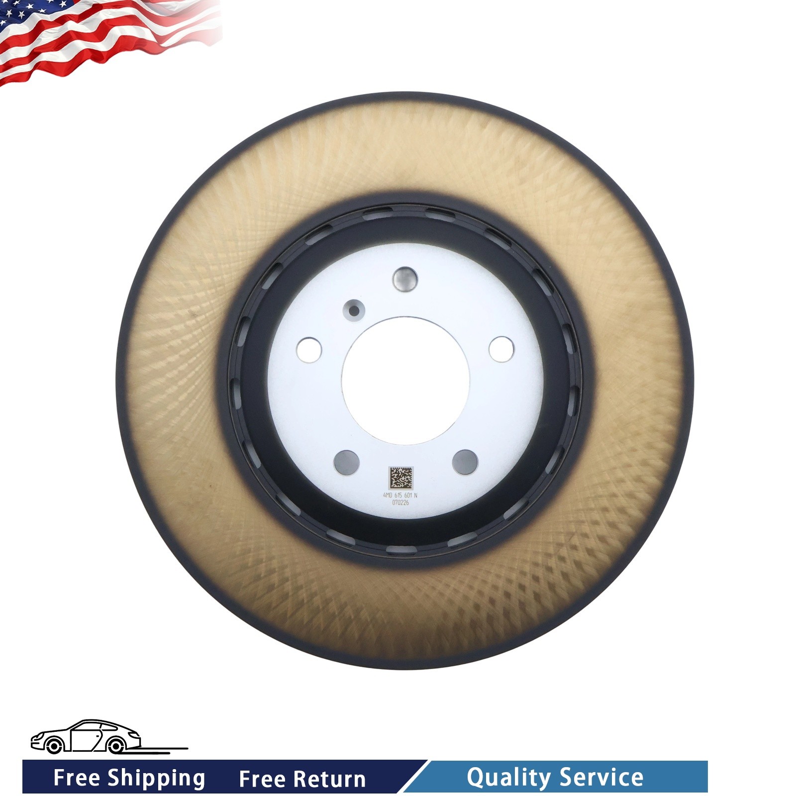 Bentley Bentayga Speed 2016-2025 Rear Left, right Brake discs Pair