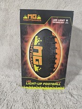 Nightgames LED Technology Light-up Football Junior Size New In Box