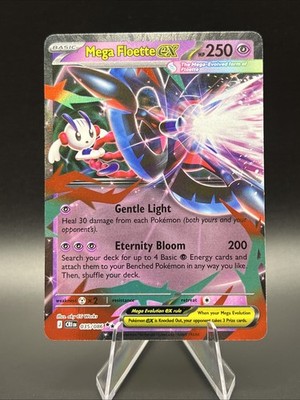 Mega Floette ex Double Rare Pokemon ME04: Chaos Rising 035/086 NM