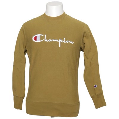 Champion, Sweatshirt, Größe: M, Reverse Weave Warm Up, Grün, Baumwolle #Az8