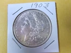 1903 P BU GEM MORGAN SILVER DOLLAR UNC MS+++ U.S. MINT RARE KEY COIN