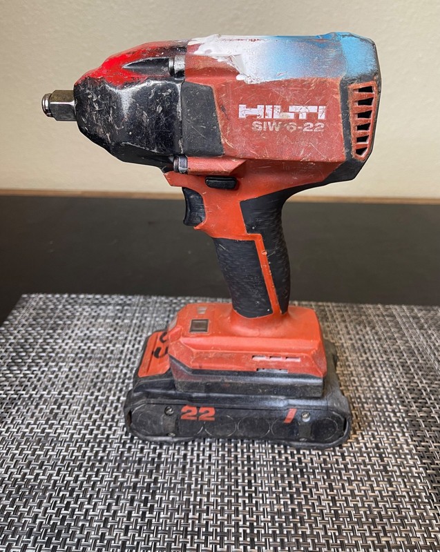 Hilti SIW 6-22 22V Cordless Heavy Duty 1/2" Impact Tool w/4Ah Battery