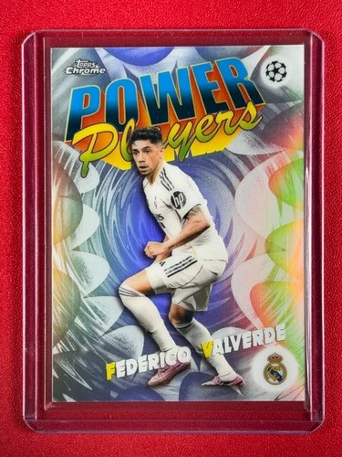 2025-26 Topps Chrome UEFA Club Competitions Federico Valverde #PP-15 Power Playe