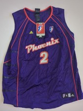 WNBA MERCURY/GEORGIA STAR KELLY MILLER AUTOGRAPHED ADIDAS PURPLE JERSEY XL