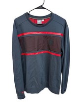 Puma Ferrari Streetwear Sweatshirt Official Product SZ XL Black Red Mesh F1