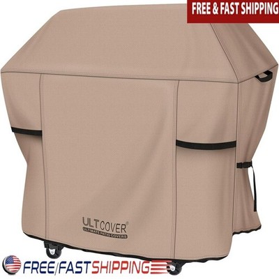 Grill Cover Waterproof Heavy Duty 600D Polyester Fits 4-6 Burners W/ Ventilation