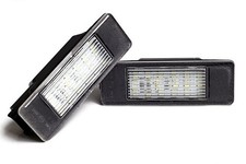 Passend für Peugeot 308 3008 406 Expert LED Kennzeichen Beleuchtung Nummernschil