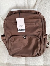 New JUJUBE Classic Backpack Diaper Bag with Changing Pad - Espresso Brown 