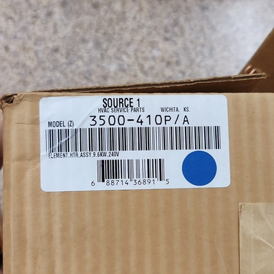 #ad Source 1 Electrical Heat Strip 3500 410P A 9.6KW 240V 40A Metal Corded Electric $75.00