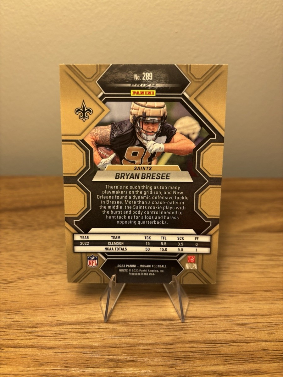 2023 Panini Mosaic - Rookies Bryan Bresee #289 Genesis Mosaic