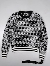 Fendi FF Logo Strickpullover