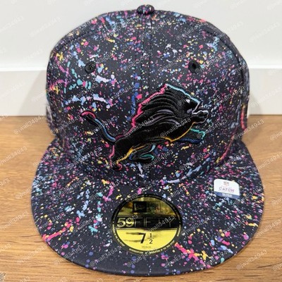 Detroit Lions New Era 2025 NFL Crucial Catch 59FIFTY Fitted Hat