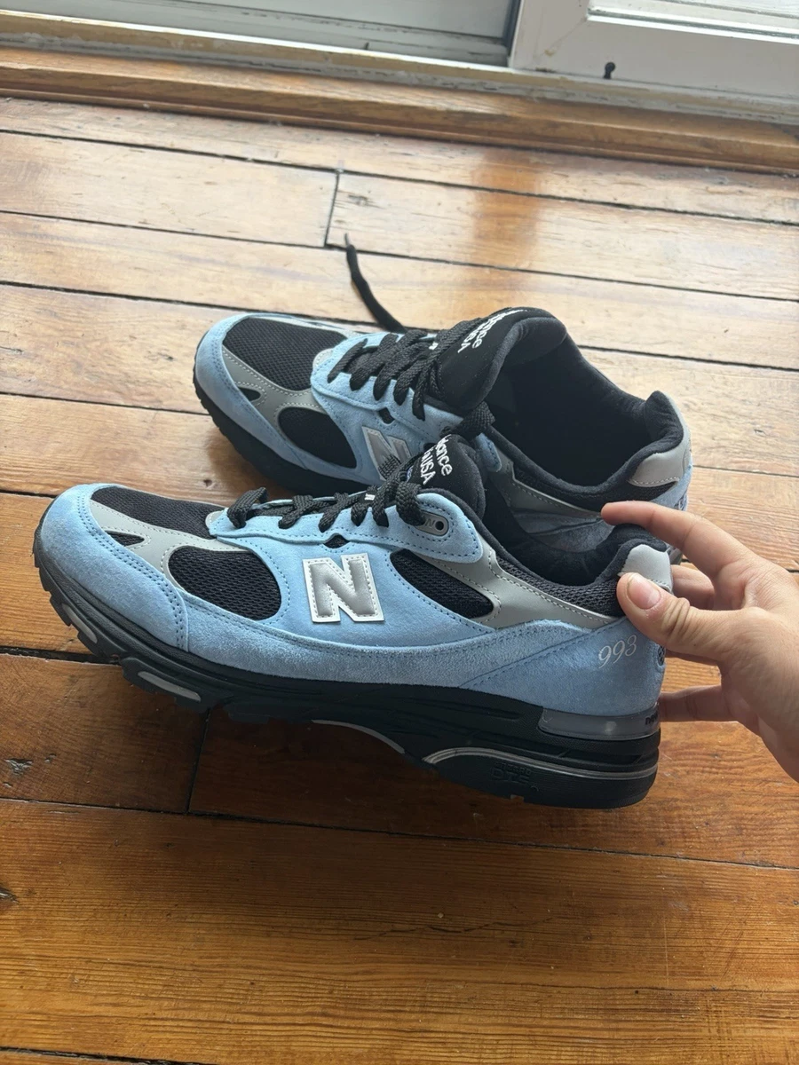 Preços baixos em New Balance 993 Made in USA Black Blue | eBay
