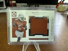 Bijan Robinson 2023 Chronicles Encased Draft Substanial Swatches PATCH Texas